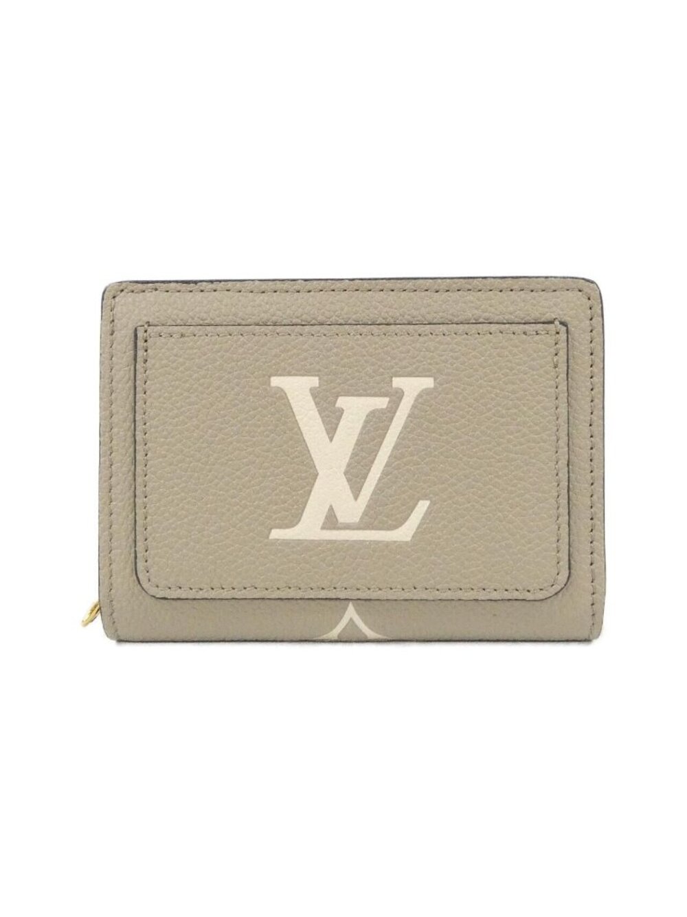 Louis Vuitton Bicolor Monogram Empreinte Portefeuille Clair Wallet